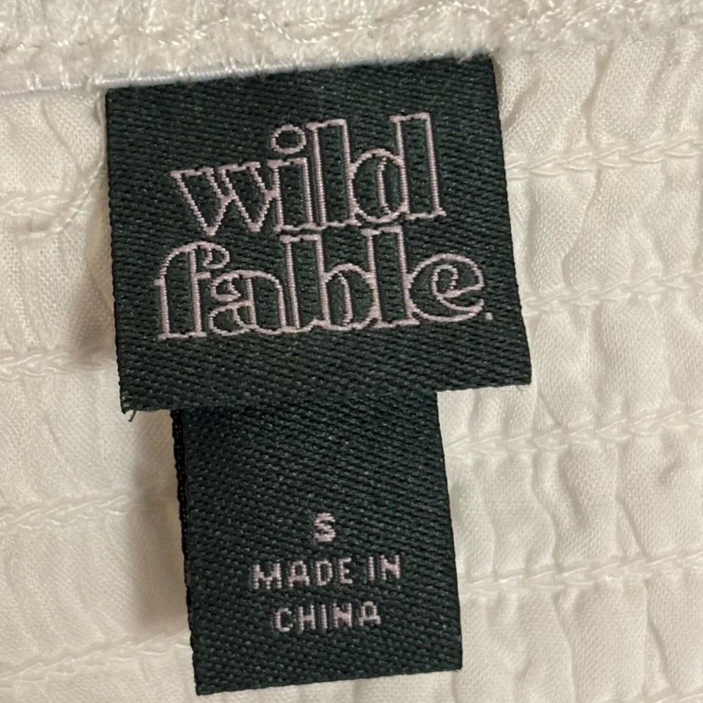 Wild Fable White Floral Lace Camisole - Picture 3 of 3